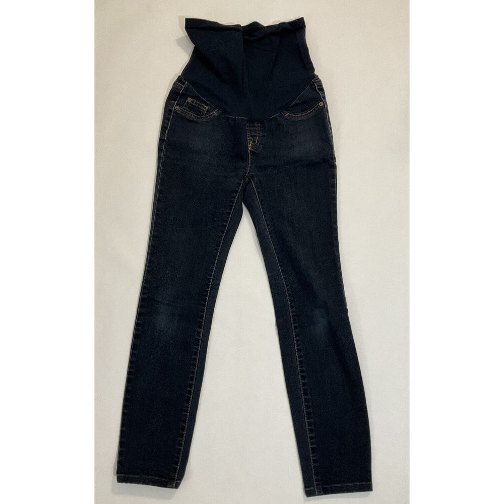 A Pea In The Pod Maternity Denim Jeans Full Panel Size XS #G1